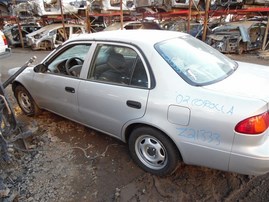 2002 TOYOTA COROLLA CE SILVER 1.8 AT Z21333